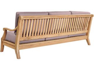 HiTeak Sonoma Wood Pink Teak Cushion Sofa