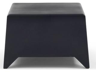 Heller MB5 Polyethylene Ottoman in Dark Grey