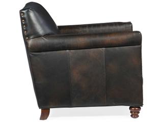 Hooker Furniture Old Saddle Fudge Leather Club Chair