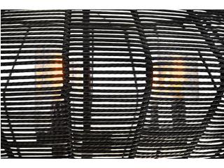 Hinkley Luca 5-Light Black Candelabra Geometric Chandelier