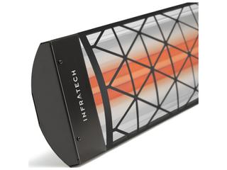 Infratech Motif Dual Element Stainless Steel Patio Heater Black 61-1/4 6000 Watt 240 Volt Contemporary