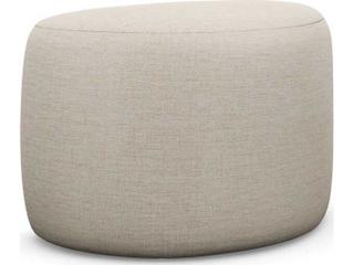Carlisle Bluff Beige Upholstered Ottoman