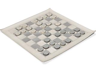 Interlude Home Grayson Ivory / Light Grey Chess Board