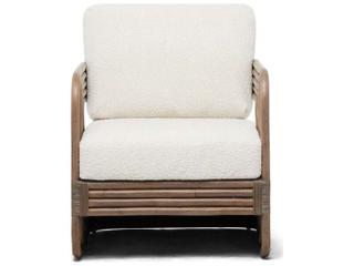 Interlude Home Orchid Lounge Chair - Grey