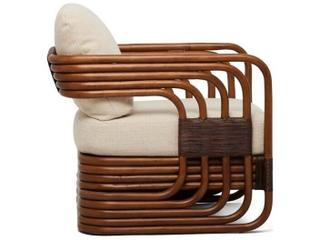 Interlude Home Orchid Lounge Chair - Antique Brown
