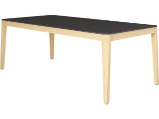 International Home Miami Amazonia Bahrain Modern Outdoor Rectangular Black Rectangular Dining Table