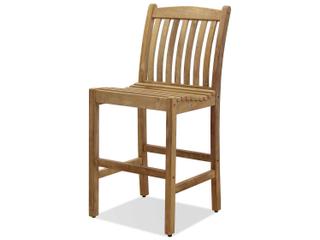 International Home Miami Amazonia Teak Eden Outdoor Bar Stool Set of 2