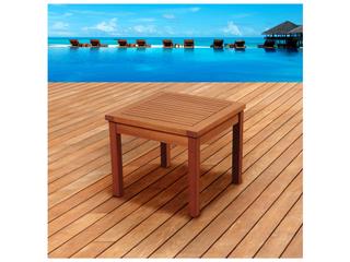 International Home Miami Amazonia Kingsbury Eucalyptus Square Outdoor Side Table