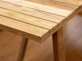 International Home Miami Amazonia Klaire Wood Rectangular Outdoor Dining Table