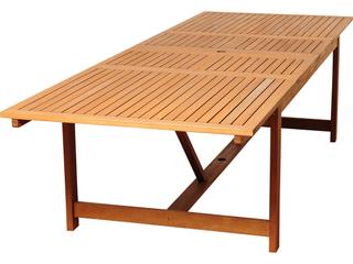International Home Miami Amazonia Eucalyptus Rectangular 13 Piece Extendable Barrett Outdoor Dining Set