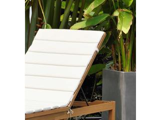 International Home Miami Amazonia Karen Wood Outdoor Chaise Lounge