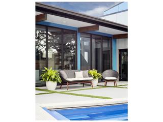 Jensen Outdoor Furniture Nest IPE Loveseat
