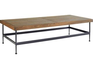 Jett 60-Inch Rectangular Coffee Table with Ipe Timber Top