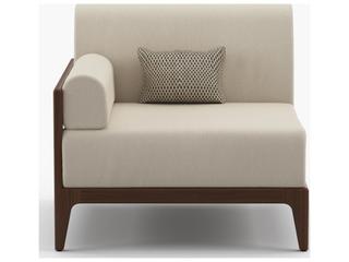 Jensen Outdoor Furniture Mix IPE End Seat-Left/Right