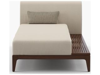 Jensen Outdoor Furniture Mix IPE Chaise-Left/Right