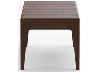Jensen Outdoor Furniture Mix IPE 34" x 18" Rectangular Side Table