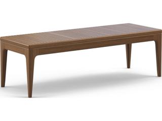 Jensen Outdoor Furniture Mix IPE 51" x 18" Rectangular Coffee Table