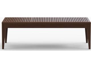 Jensen Outdoor Furniture Mix IPE 51" x 18" Rectangular Coffee Table