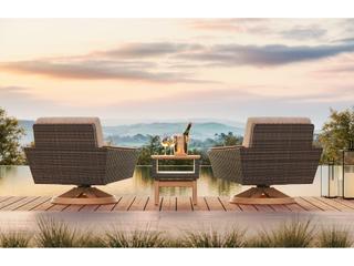Jensen Outdoor Interception Swivel Rocker