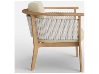 Jensen Outdoor Soleo Lounge Chair/ Ivory