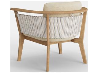 Jensen Outdoor Soleo Lounge Chair/ Ivory