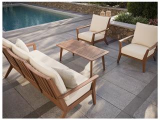 Jensen Outdoor Furniture Foundations Ipe IPEFoundations IPE 48" x 24" Rectangular Coffee Table