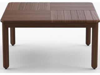 Jensen Outdoor Furniture Foundations Ipe IPEFoundations IPE Mosaic 35" Square Coffee Table