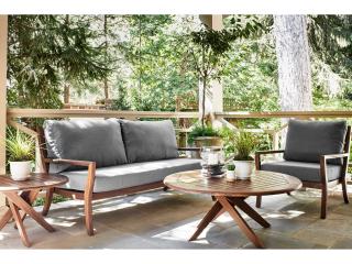 Jensen Outdoor Furniture Topaz IPE 41" Round Coffee Table