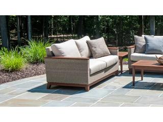 Jensen Outdoor Furniture Coral IPE Loveseat /Natural