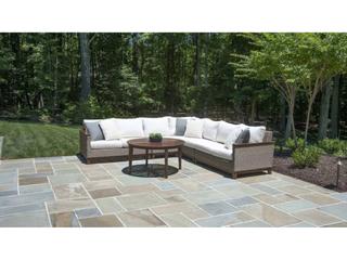 Jensen Outdoor Furniture Coral IPE Sectional Corner /Natural