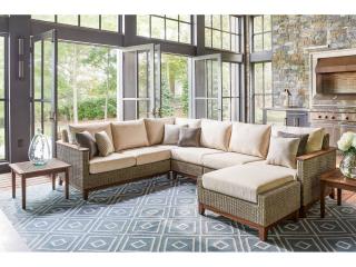 Jensen Outdoor Furniture Coral IPE Sectional Corner /Natural