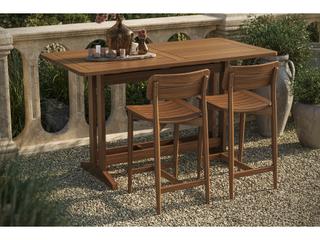 Jensen Outdoor Furniture Innova IPE Harper Counter Height Side Chair