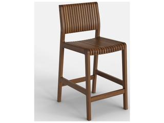 Jensen Outdoor Furniture Innova IPE Allure Counter Height Side Chair