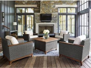 Jensen Outdoor Furniture Coral IPE Lounge Set