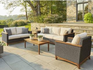 Jensen Outdoor Furniture Coral IPE Lounge Set
