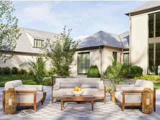Jensen Outdoor Furniture Mix IPE Lounge Set