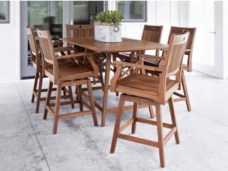 Jensen Outdoor Furniture Opal IPE Counter Set