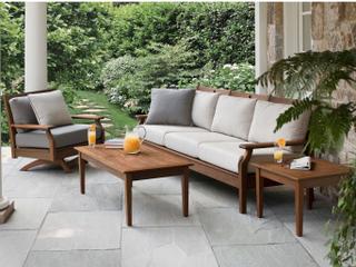 Jensen Outdoor Furniture Opal IPE Lounge Set