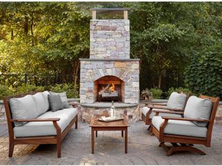 Jensen Outdoor Furniture Opal IPE Lounge Set
