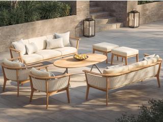 Jensen Outdoor Furniture Soleo IPE Lounge Set