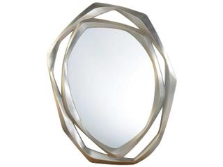 John Richard Greys Champagne / Silver Leaf Oval Wall Mirror