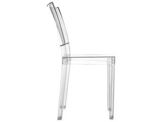 Kartell Outdoor La Marie Transparent Crystal Resin Dining Side Chair  (Sold in 2)
