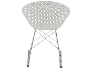 Kartell Smatrik Oak Wood Brown Arm Dining Chair  (Sold in 2)