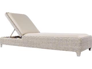 Kingsley Bate Biscayne Wicker Sling Adjustable Chaise Lounge