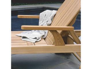 Kingsley Bate Classic Teak Chaise Lounge