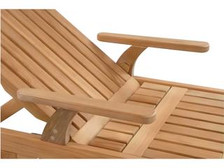 Kingsley Bate Classic Teak Chaise Lounge