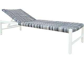 Kingsley Bate Special Order Catherine Aluminum Wicker Chaise Lounge
