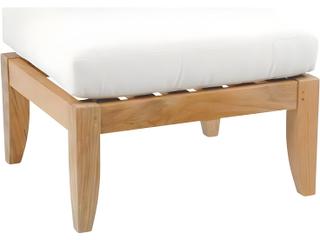Ipanema Teak Cushion Ottoman