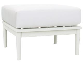 Nevis Aluminum Cushion Ottoman