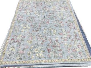 Chantelle Bordered Floral Machine Washable Runner Area Rug